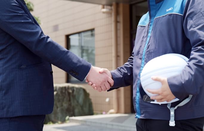 信頼できるスキルがあるからこそお客様との強固なリレーション。