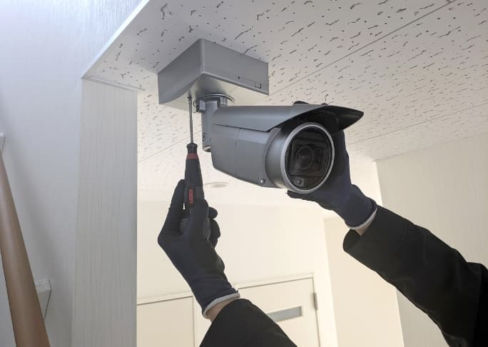 監視カメラ｜取付